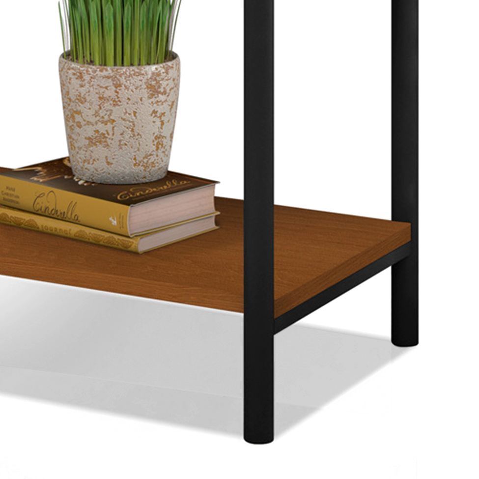 Mesa de Cabeceira Sevilha 1 GV Canela e Off White