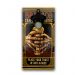 Abridor Garrafas Parede Bebida Brewco Mdf Com Imã 25x13 Cm