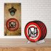 Abridor de Garrafas Duff + Kit 4 Porta Copos Com Suporte