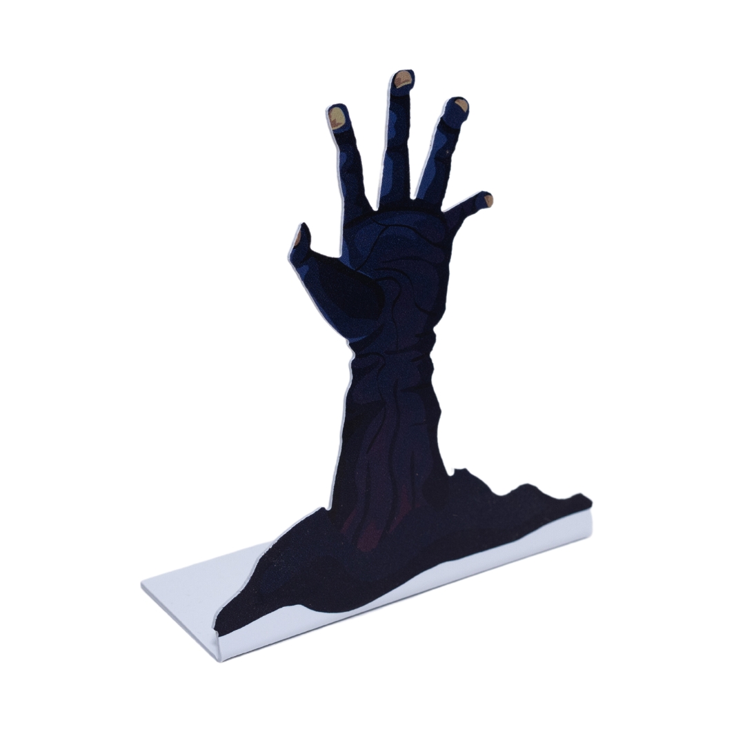 Display Halloween Bruxa de Mesa Decoração Mão 24x15 cm