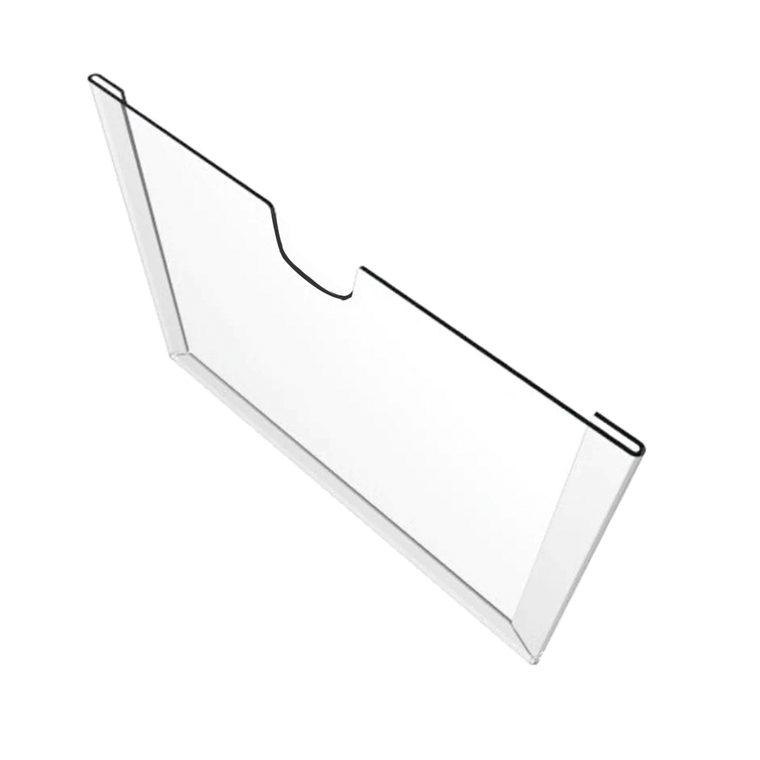 Display Parede Folha A4 Petg Cristal Quadro Aviso Kit 20 pçs