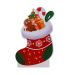 Display de Mesa Natal Bota Enfeite Decorativo 24x15 cm