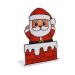 Display de Mesa Natal Papai Noel Decorativo 24x15 cm
