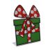 Enfeita Natal Display de Mesa Presente Decorativo 24x15 cm