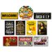 Kit 10 Placas Decorativas Bebidas Cervejas Churrasco Frases