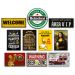 Kit 10 Placas Decorativas Bebidas Cervejas Frases