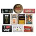 Kit 10 Placas Decorativas Bebidas Frases Cervejas Mdf