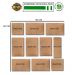 Kit 10 Placas Decorativas Mdf Barbearia Barber Shop