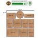 Kit 10 Placas Decorativas Mdf Carro e Moto Vintage