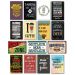 Kit 10 Placas Frases Cozinha Café 20x30 cm Você Escolhe
