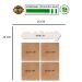 Kit 5 Placas Decorativas Cantinho do Café Cozinha Coffee