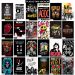 Kit 6 Placas Rock Bandas Heavy Metal Artistas Você Escolhe