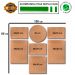 Kit 7 Placas Decorativas Música Rock Moto Mdf