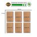 Kit Decoração Halloween Dia das Bruxas 6 Placas MDF
