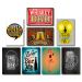 Kit Placas Decorativas Bar Drinks Vintage Mdf - 8 Placas