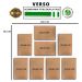 Kit Placas Decorativas Bar Drinks Vintage Mdf - 8 Placas