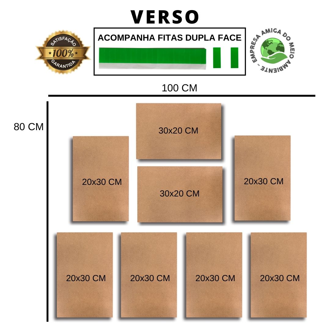 Kit Placas Decorativas Bar Drinks Vintage Mdf - 8 Placas