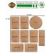 Kit Placas Decorativas Barbearia Barber Shop Vintage Mdf - 9 Placas
