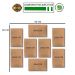Kit Placas Decorativas Cozinha Frases Retrô Mdf -8 Placas