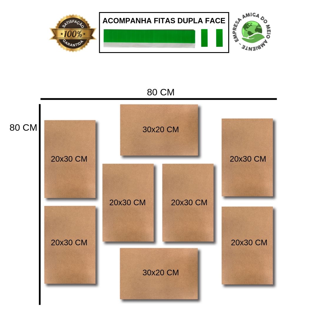 Kit Placas Decorativas Cozinha Frases Retrô Mdf -8 Placas