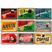 Kit Placas Decorativas Cozinha Mdf - 9 Placas