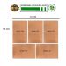 Kit Placas Decorativas Frases Bebidas Mdf 5 pçs 20x30 cm