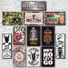 Kit Placas Decorativas Música Mdf - 12 Placas