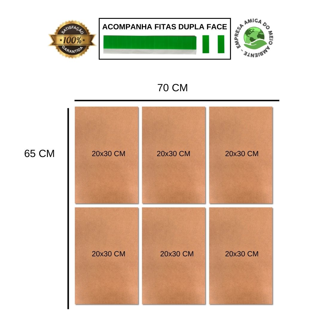 Kit Placas Quadros Decorativos Frases Cerveja 6 pçs 20x30 cm