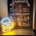 Painel Neon Led Cerveja Bebida de Mesa Decoração Acrílico