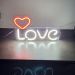 Painel Neon Led Love de Mesa Decoração Acrílico