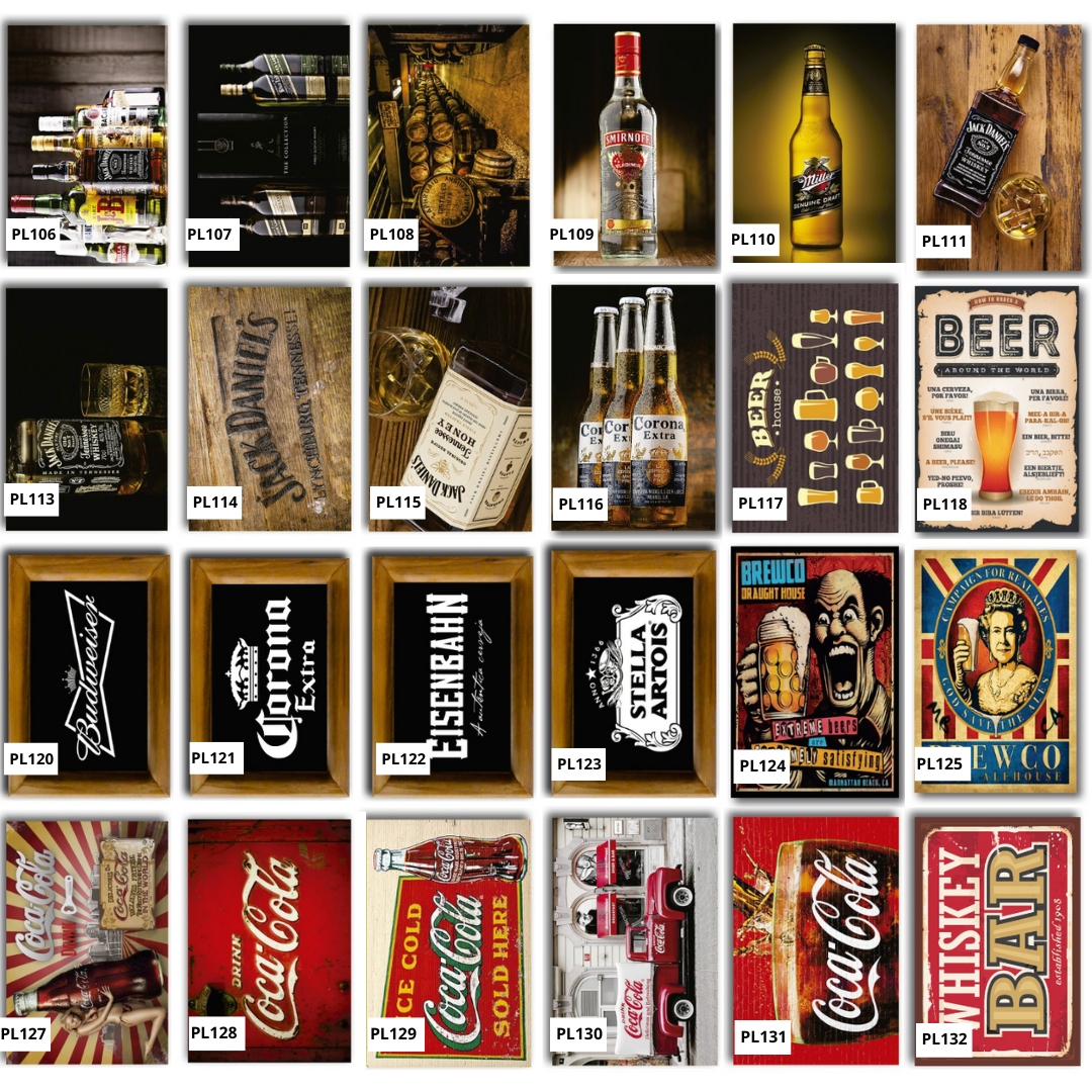 Placa Bebidas Frases Churrasco Cervejas 20x30cm Você Escolhe