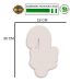 Placa Natal Enfeite Decorativo 18x30 cm
