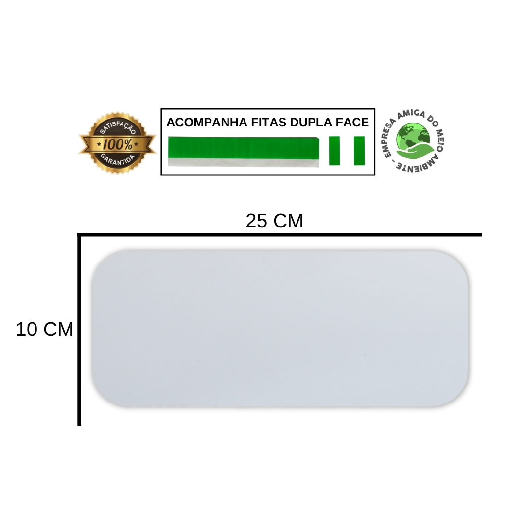 Placa Sinalização de Fraldário Banheiro 25x10 cm