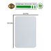 Placa de Sinalização Aviso Reciclagem Vidro 20x13 cm