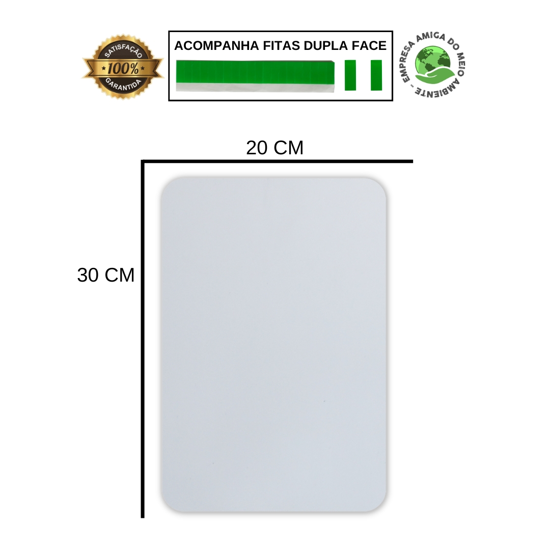 Placa de Sinalização Vai Estacionar na Casa 20x30 cm