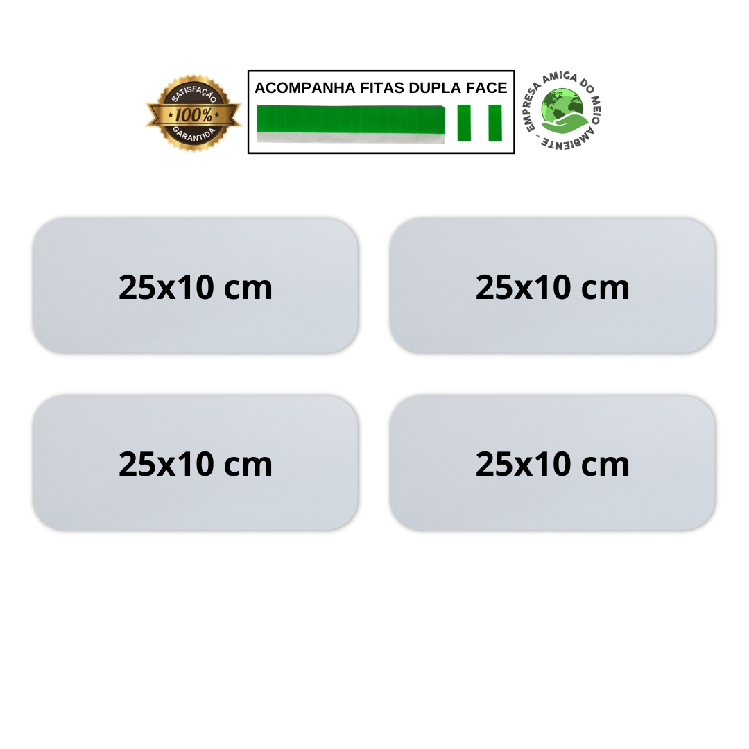 Placas Sinalização Banheiros Pcd Fraldário Kit 4 peças