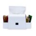 Porta Guardanapo mesa balcão bar c/ porta sache Pvc Kit 10un