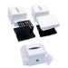 Porta Guardanapo mesa balcão bar c/ porta sache Pvc Kit 10un