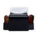 Porta Guardanapo mesa balcão bar c/ porta sache Pvc Kit 3 un