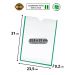 Quadro De Aviso A4 Display De Parede Acrílico Ps Kit 10 Pçs