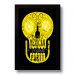 Quadro Decorativo Caveira Tequila Vintage  33x43 cm