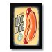 Quadro Decorativo Hot Dog Vintage Cozinha  33x43 cm