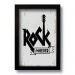 Quadro Decorativo Música Rock Forever  33x43 cm