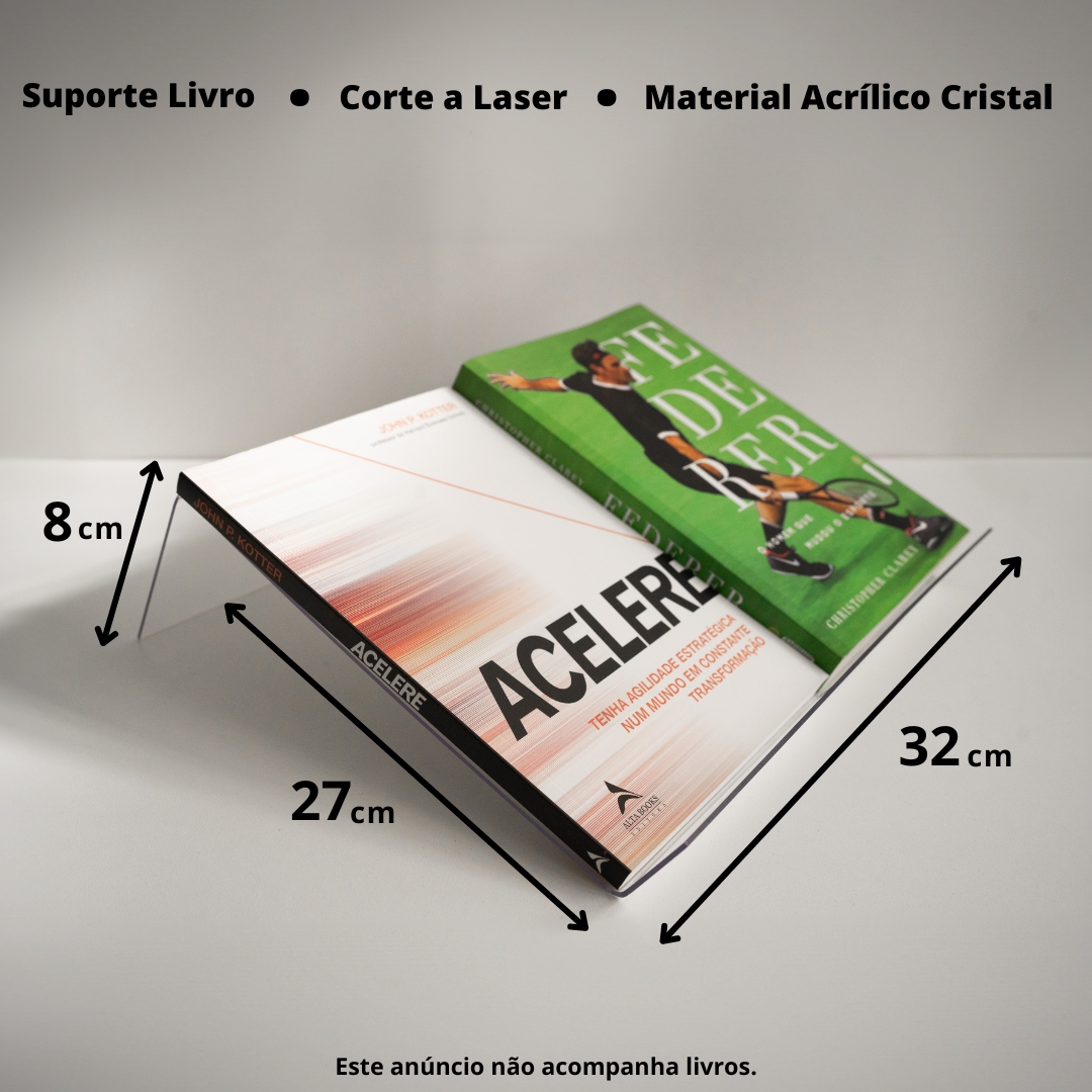 Suporte Porta Livro Bíblia Expositor Decoração Kit 10 Un