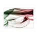Quadro Decorativo Abstrato Veu Brisa, Tela em Canvas na Horizontal ideal para ambiente de Sala de estar, jantar, reuniões, Quarto e Hall de entrada (100x70 cm)