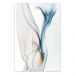 Quadro Decorativo Abstrato Veu, Tela em Canvas na Vertical ideal para ambiente de Sala de estar, jantar, reuniões, Quarto e Hall de entrada (100x70 cm)
