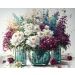 Quadro Decorativo Floral Classico, Tela em Canvas na Horizontal ideal para ambiente de Sala, Quarto e Hall (100X70 CM)