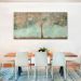Quadro Decorativo Floral Contemporâneo 60x40 cm, Tela em Canvas na Horizontal ideal para ambiente de Sala, Quarto e Hall (100x70 cm)