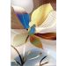 Quadro Decorativo Floral Moderno Figurativo, Tela em Canvas na Vertical ideal para ambiente de Sala, Quarto e Hall (100x70 cm)