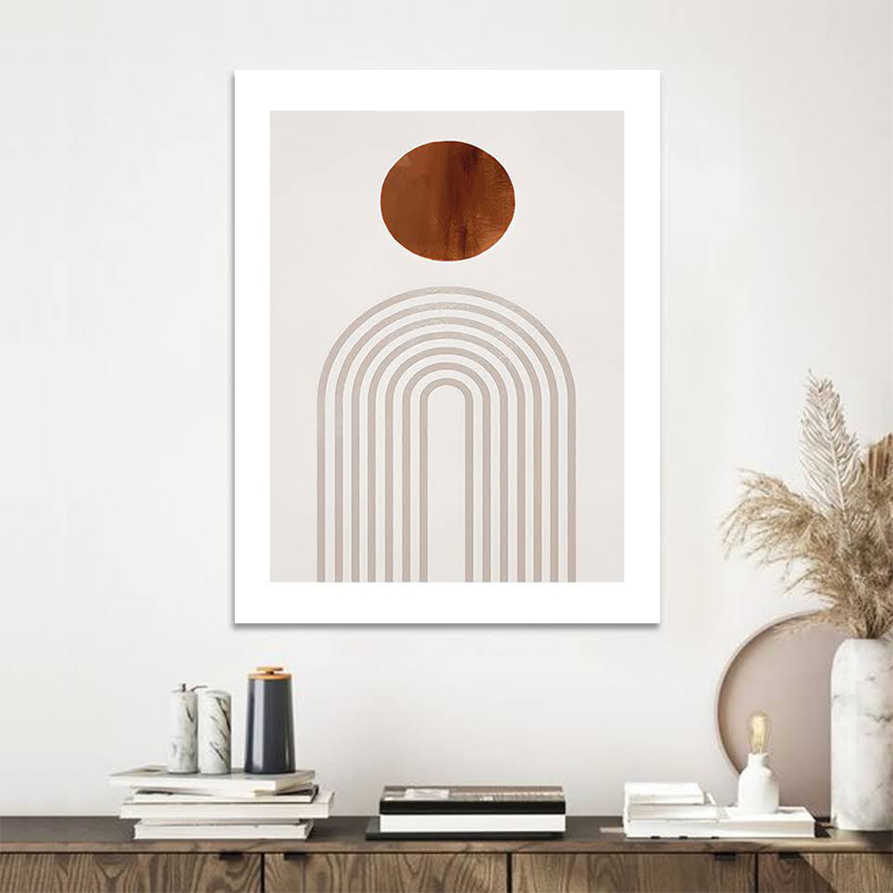 Quadro Decorativo MInimalista, Tela em Canvas na Vertical ideal para ambiente de Sala de estar, jantar, reuniões, Quarto e Hall de entrada (100x70 cm)